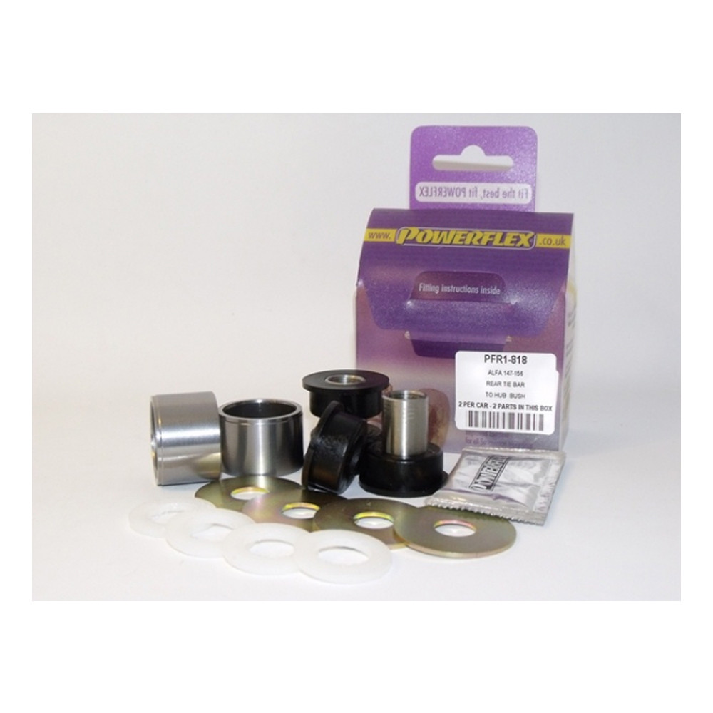 Silent-Bloc Powerflex Train Arrière Alfa Romeo 147 / 156 / GT (2 Pièces) - PF-R01818-2 - PFR1-818 - 5055676500410