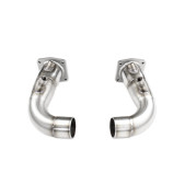 Tubo sostituzione catalizzatore Inoxcar per Porsche 911 997.2 turbo 3.8 Cabriolet 4WD dopo 2009