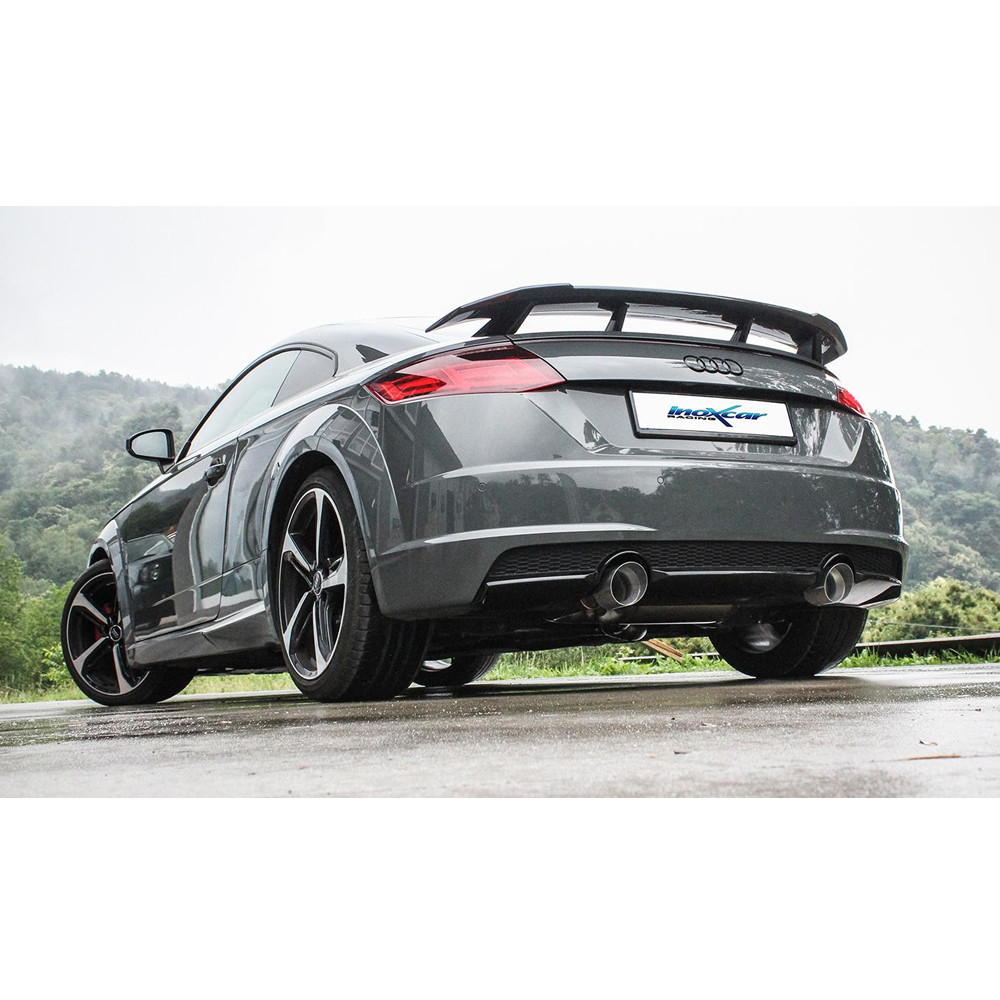Tubo centrale diretto Inoxcar per Audi TT (8S) 2,0 TFSI Coupé Quattro S-Line 2014-2018 - IC-TCTT01 - TCTT.01 - 3666618093390