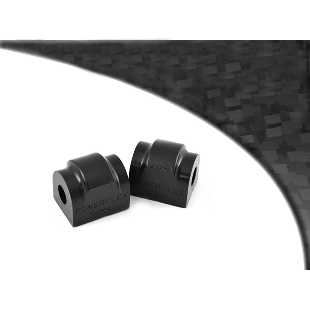 Powerflex Bushing Black Rear Tie Bar Front Bush Anti-Roll Bar 15mm BMW E39 (2 Pieces) - PF-R550415-2N - PFR5-504-15BLK - 5055676513007