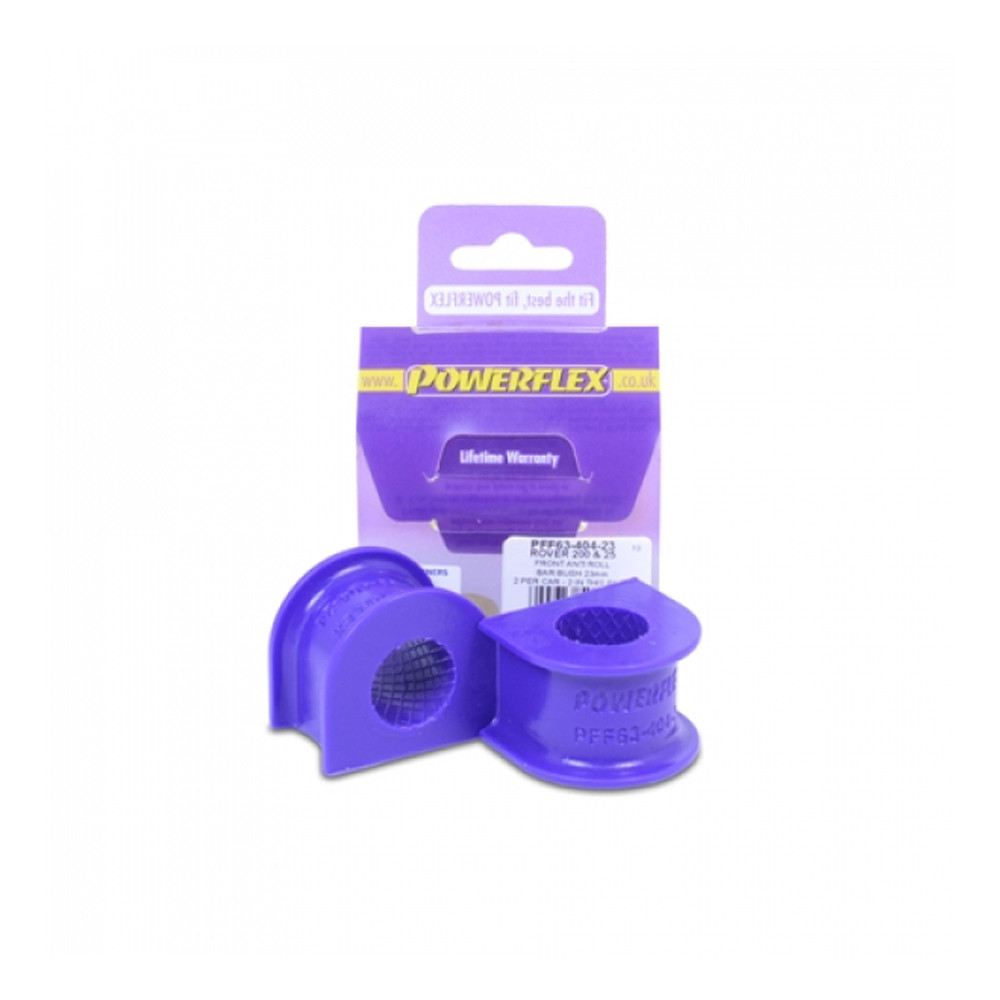 Powerflex Bushing Anti-Roll Bar 23mm Front Rover 200 (2 Pieces) - PF-F63404-23-2 - PFF63-404-23 - 5055676507341