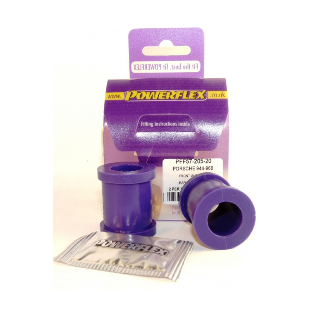 Silent-Bloc Powerflex Barra Anti-Rollio Porsche 944 20mm (2 Pezzi) - PF-F57205-20-2 - PFF57-205-20 - 5055676506375