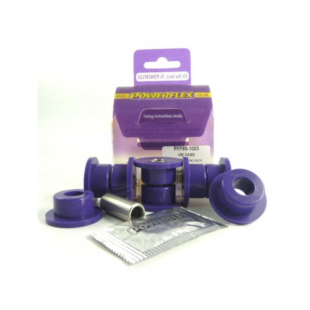 Powerflex Bushing Front Steering Rack Mount Volkswagen Combi (4 Pieces) - PF-F851003-4 - PFF85-1003 - 5055676510174