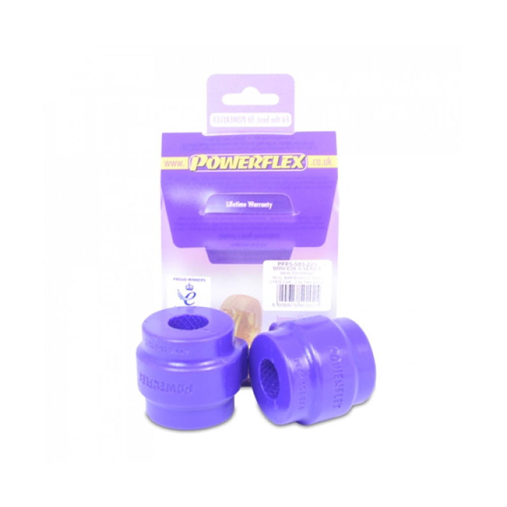 Silent-Bloc Powerflex Stabilisatorstange Vorne Bmw M5 E39 Durchmesser 22.5mm (2 Stück) - PF-F5503225-2 - PFF5-503-225 - 5055676502025