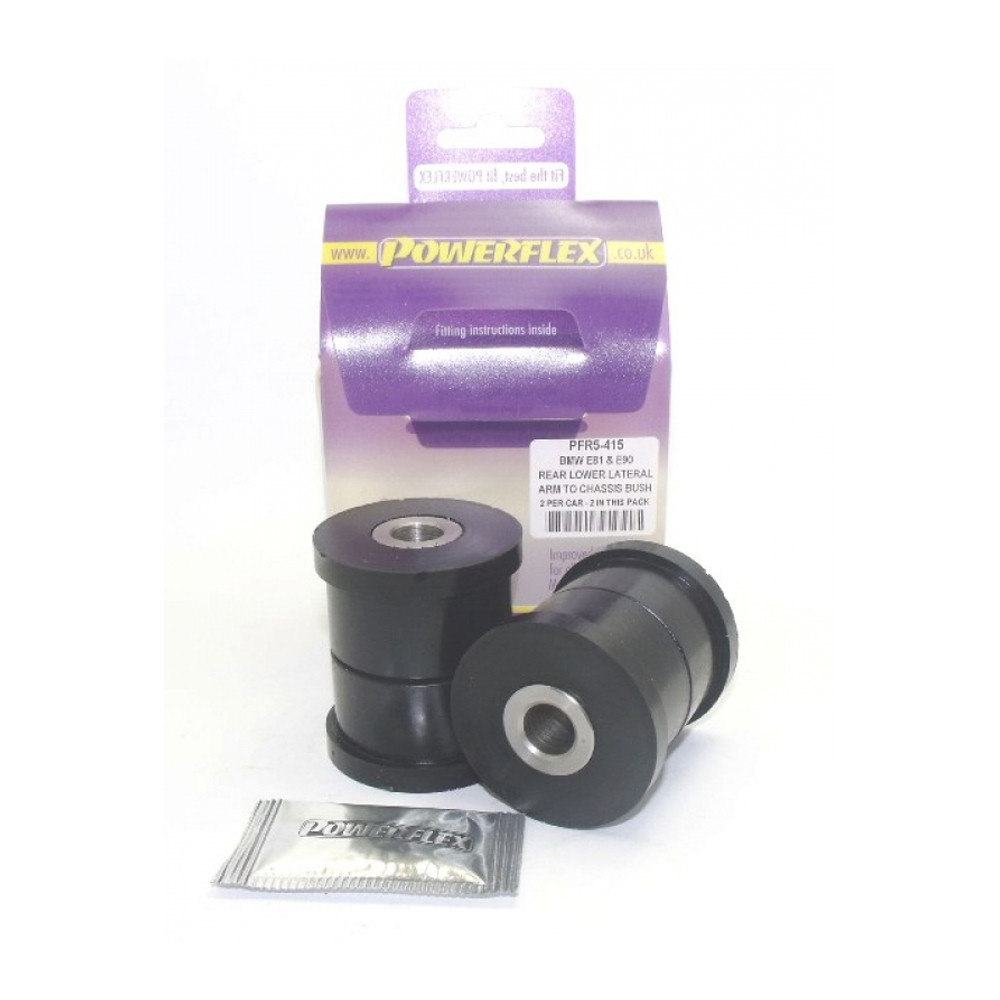 Silent-Bloc Powerflex Hinterer Unterer Querlenker BMW E81 - E88 (2 Stück) - PF-R5415-2 - PFR5-415 - 5055676512116