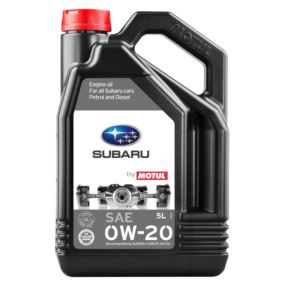 Motoröl SUBARU by MOTUL 0W20 - Kanister 5L - MOT-SUB-0W20-5 - 109770 - 3666618093574