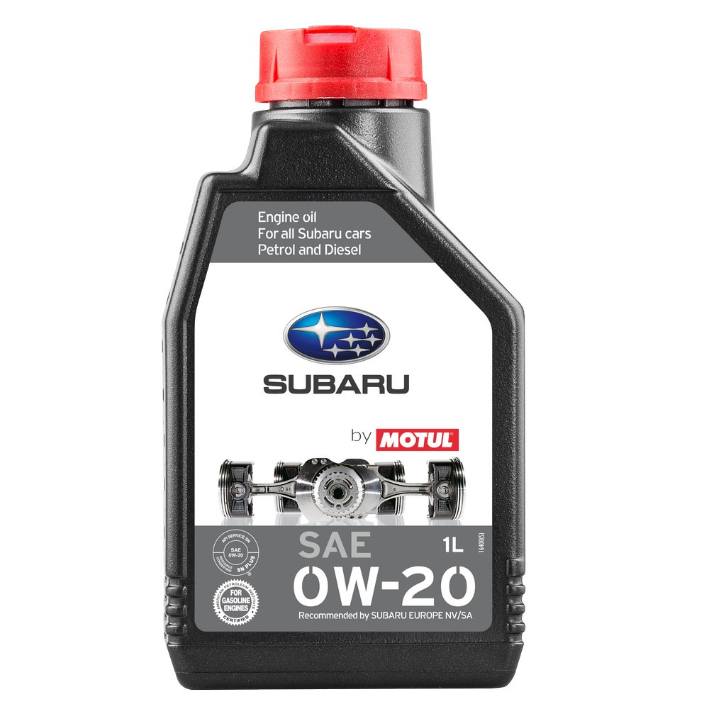 Huile moteur SUBARU by MOTUL 0W20 - Bidon de 1L - MOT-SUB-0W20-1 - 109838 - 3666618093567