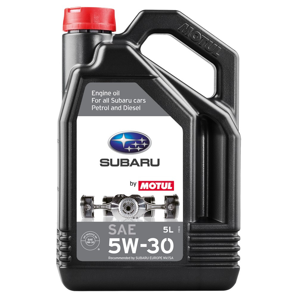 SUBARU by MOTUL 5W30 engine oil - 5L can - MOT-SUB-5W30-5 - 103173 - 3666618093550