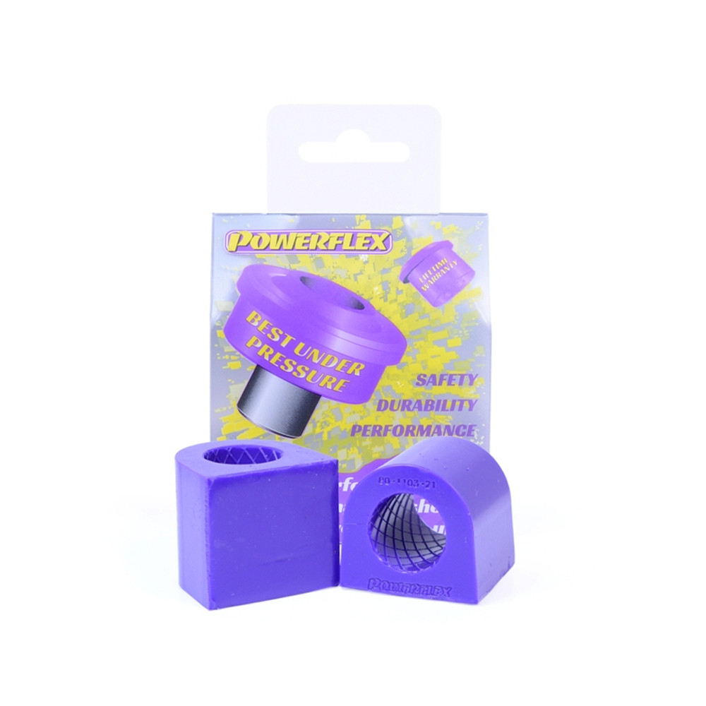 Silent-Bloc Powerflex Barra Anti-Rollio D21mm Opel Corsa D (2 Pezzi) - PF-F80110321-2 - PFF80-1103-21 - 5055676516756