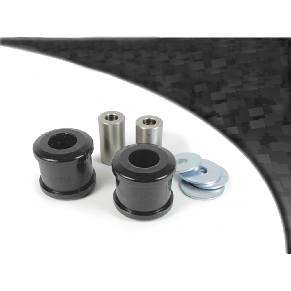 Powerflex Bushing Black Front Inner Wishbone Bush BMW E39 (2 Pieces) - PF-F5511-2N - PFF5-511BLK - 5055676520081