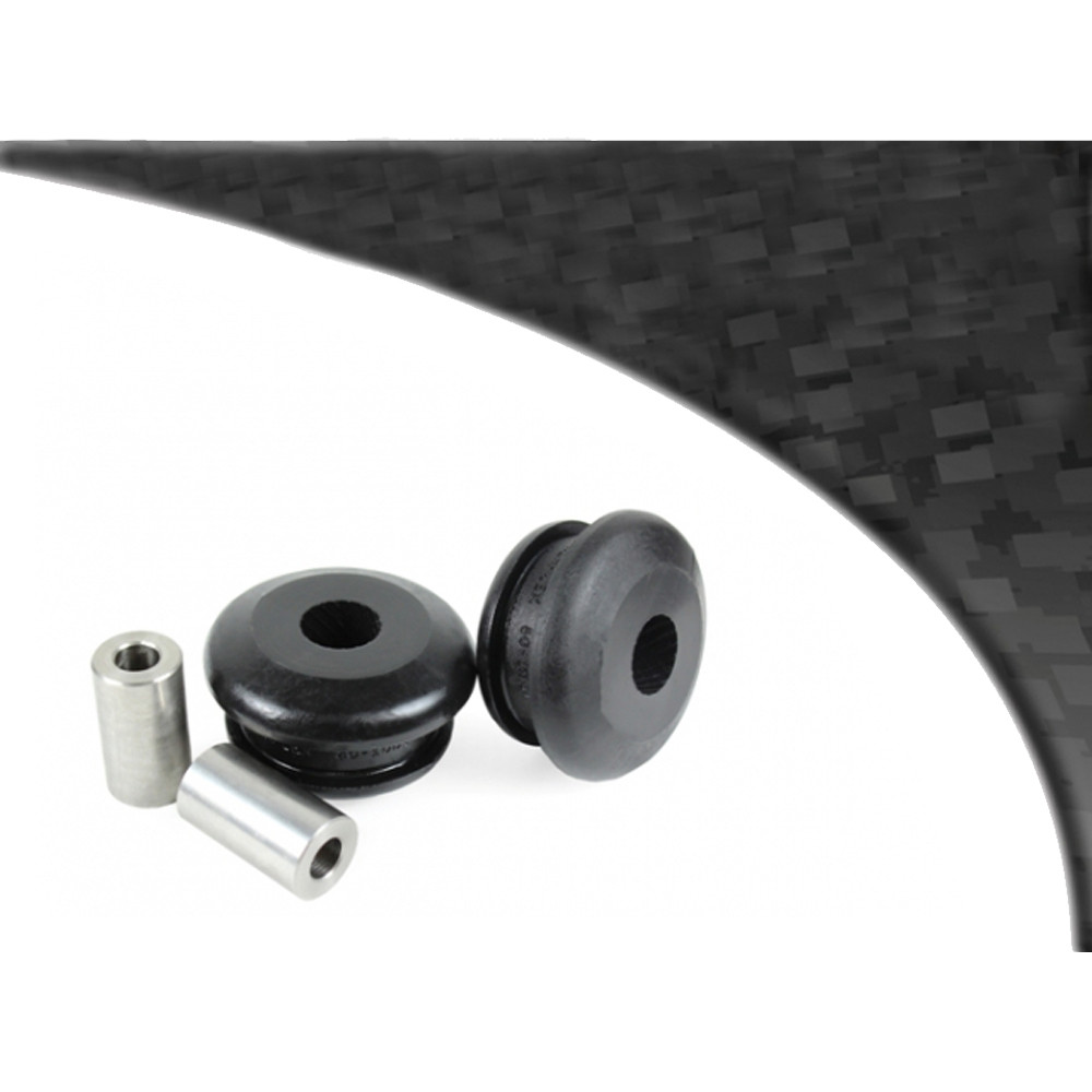 Powerflex Bushing Black Front Wishbone Rear Bush Opel Corsa C (2 Pieces) - PF-F801001-2N - PFF80-1001BLK - 5055676516145