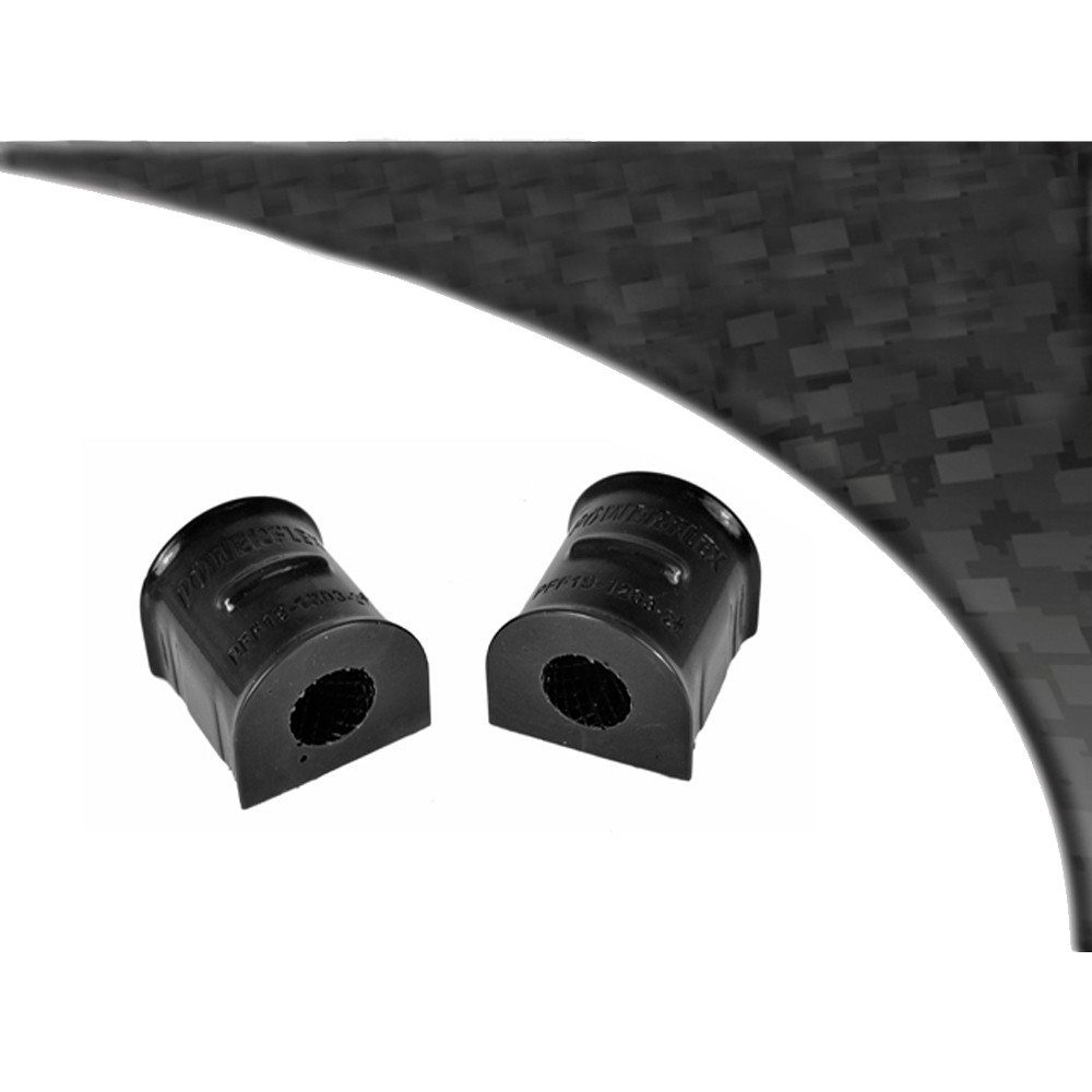 Silent-Bloc Powerflex Black Anti-Roll-Stange 24mm vor Ford Focus 2 RS (2 Stück) - PF-F19120324-2N - PFF19-1203-24BLK - 5055676520999