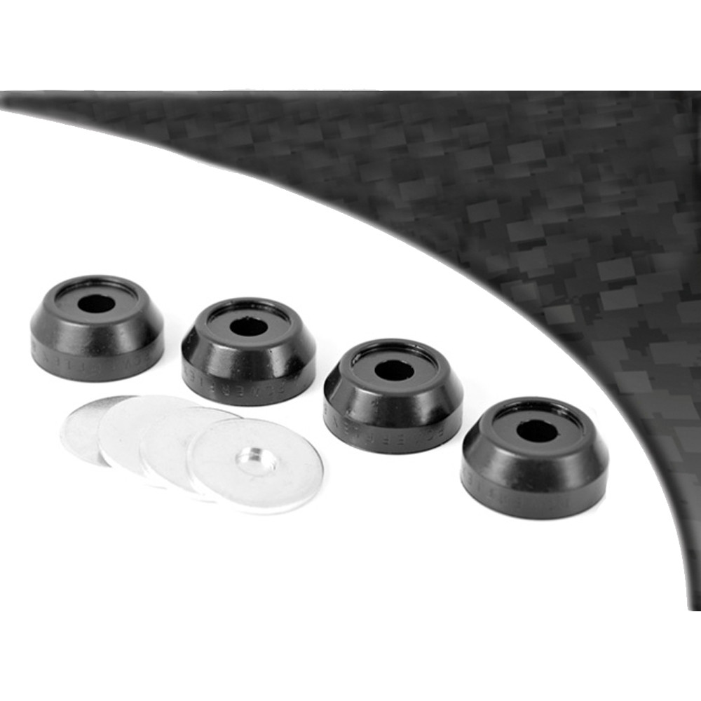 Silent-Bloc Powerflex Black Anti-Roll Bar Öse Dreieck Volkswagen Polo 6 (2 Stück) - PF-F8520810-2N - PFF85-208-10BLK - 5055676519566
