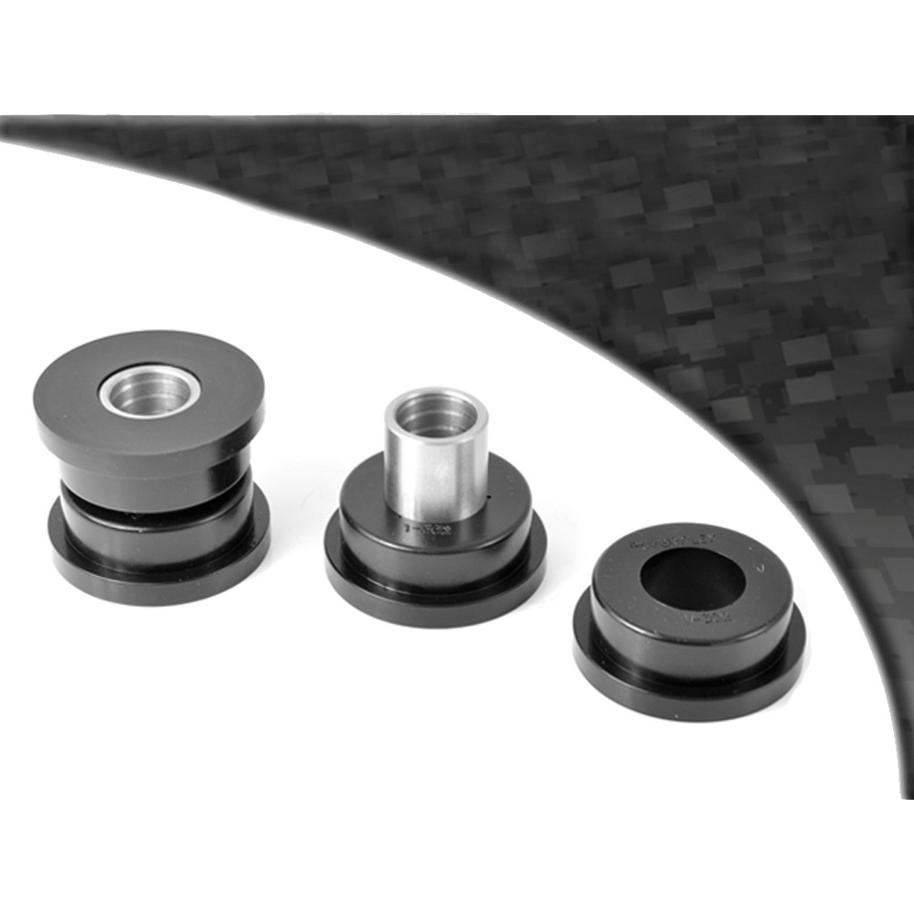 Silent-Bloc Powerflex Black Tassello Posteriore Alfa Romeo GTV / P6 Spider 1967-1994 (2 Pezzi) - PF-F01302-2N - PFF1-302BLK - 5055676514745
