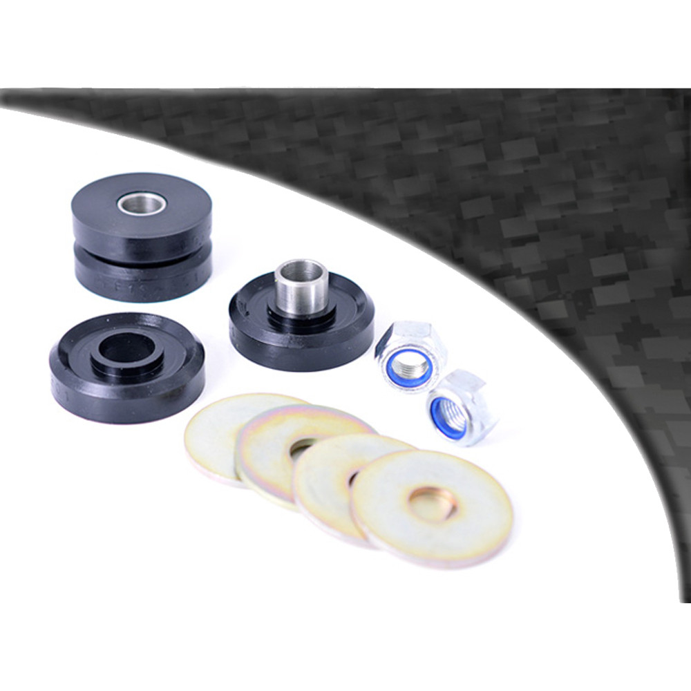 Powerflex Bushing Black Front Tie Bar Ford Fiesta MK2 (2 Pieces) - PF-F19301-2N - PFF19-301BLK - 5055676515773