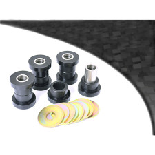 Powerflex Bushing Black Front Upper Wishbone Bush Jaguar XK8 (4 Pieces)