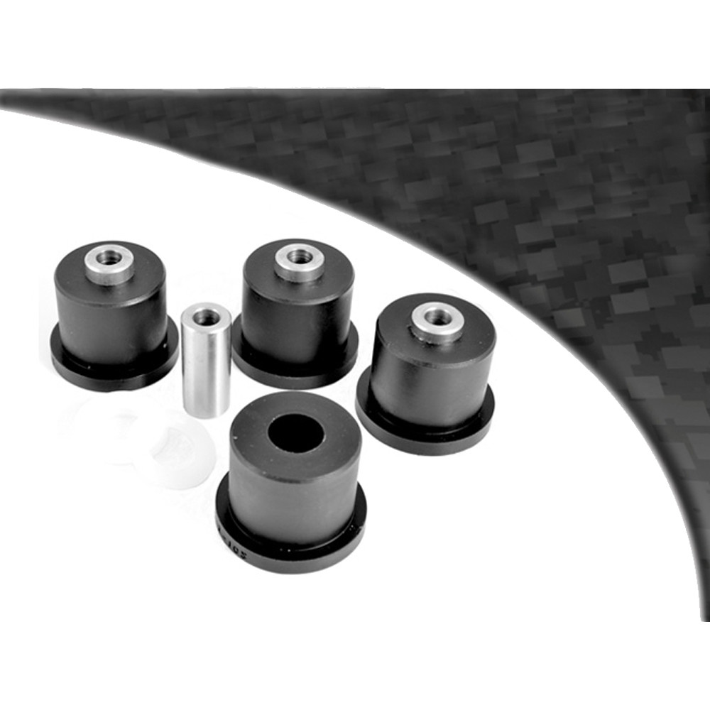 Silent-Bloc Powerflex Black Triangle Vorne Alu Audi 80 / 90 (4 Stück) - PF-F03102-4N - PFF3-102BLK - 5055676520012