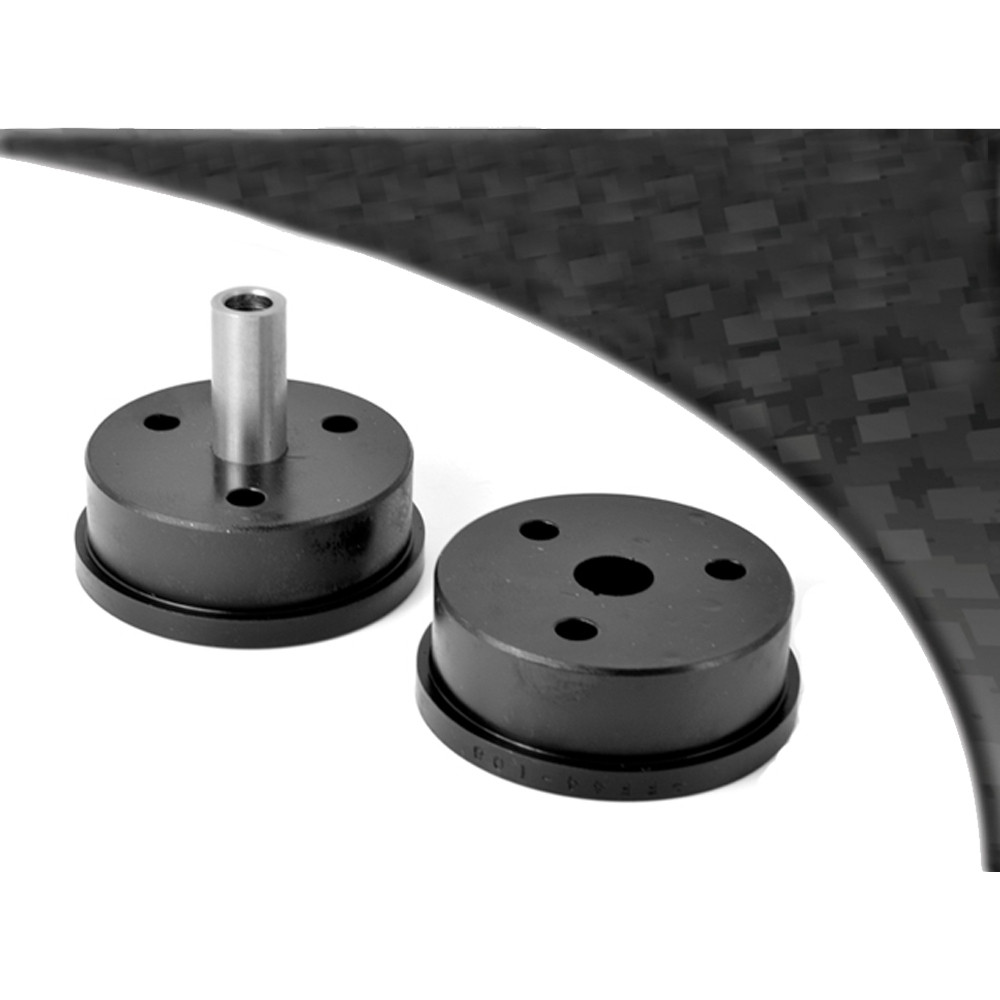 Silent-Bloc Powerflex Black Supporto Diferenziale Mitsubishi Evo 8 - 9 (1 Pezzo) - PF-F44108N - PFF44-108BLK - 5055676514844