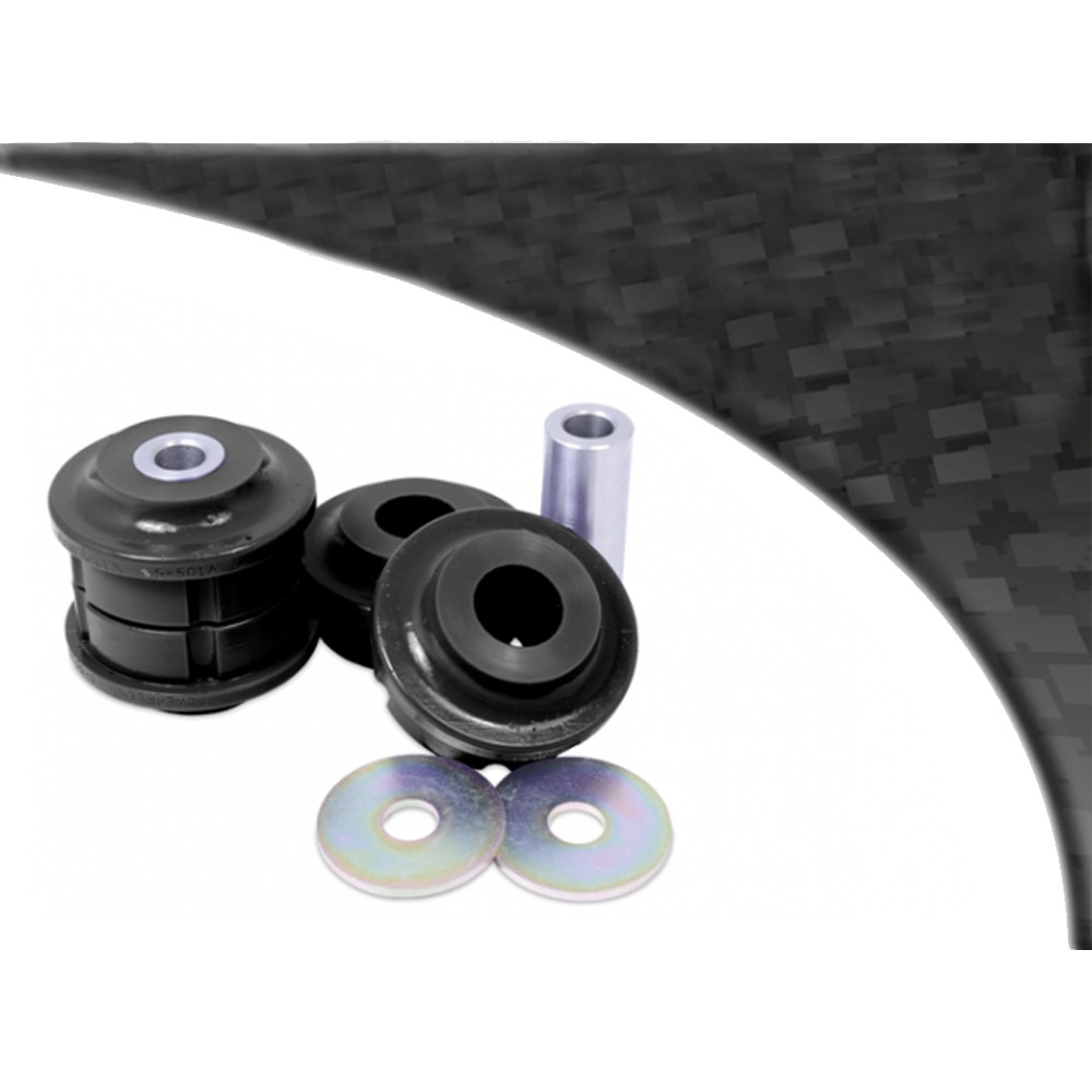 Silent-Bloc Powerflex Black Triangle Avant Inférieur BMW M5 E39 (2 Pièces) - PF-F5501-2N - PFF5-501BLK - 5055676501998