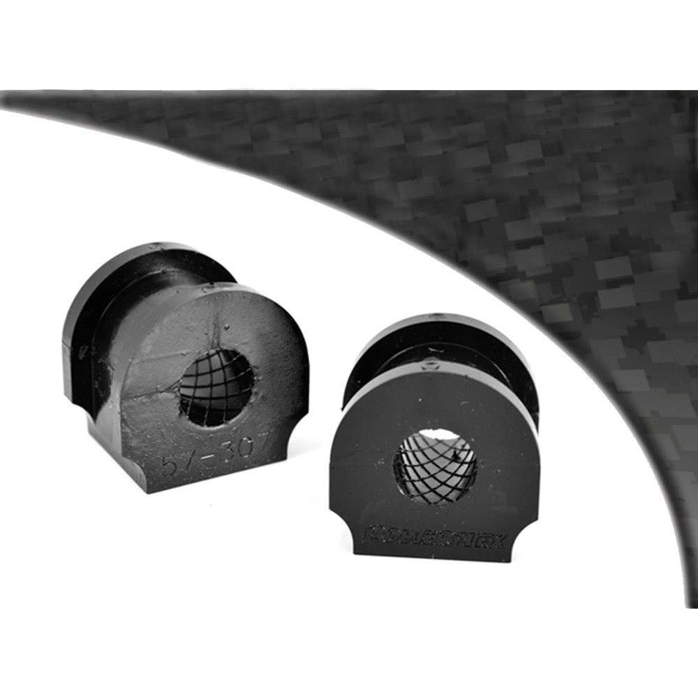 Powerflex Bushing Black Anti-Roll Bar 20mm Front Porsche 944 (2 Pieces) - PF-F57307-2N - PFF57-307BLK - 5055676521767