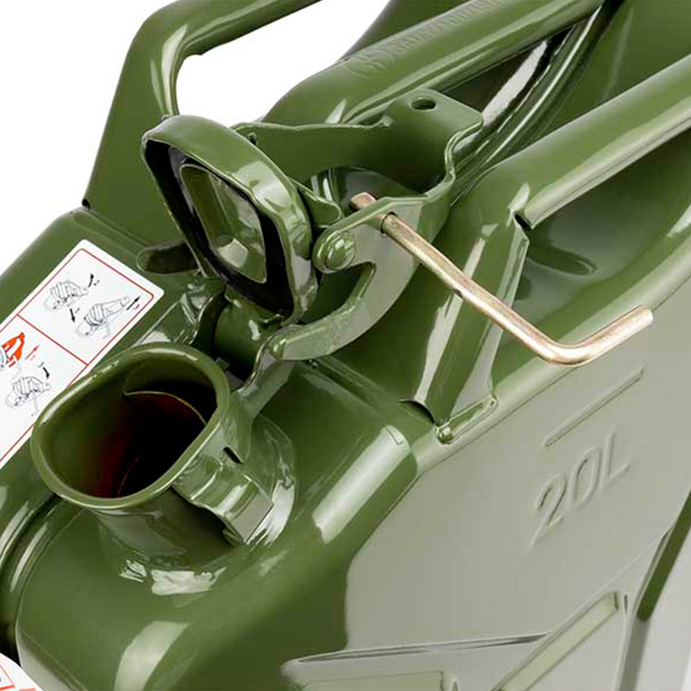 Jerrican / Bidon Métallique 20 L - AS-JER20L - 8430046141542