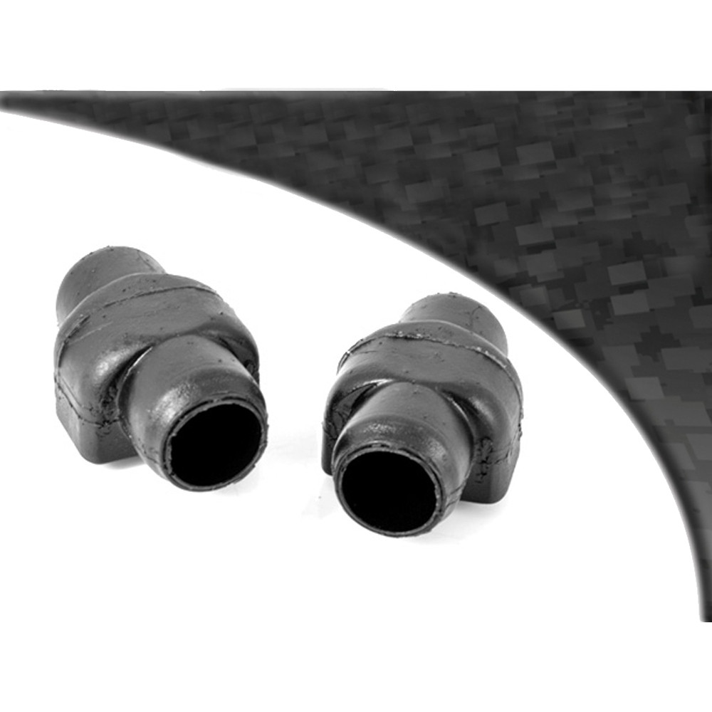 Silent-Bloc Powerflex Black Barra Anti-Rollio Forcella Anteriore Renault R21 + Turbo 22mm (2 Pezzi) - PF-F6060422-2N - PFF60-604-22BLK - 5055676513625