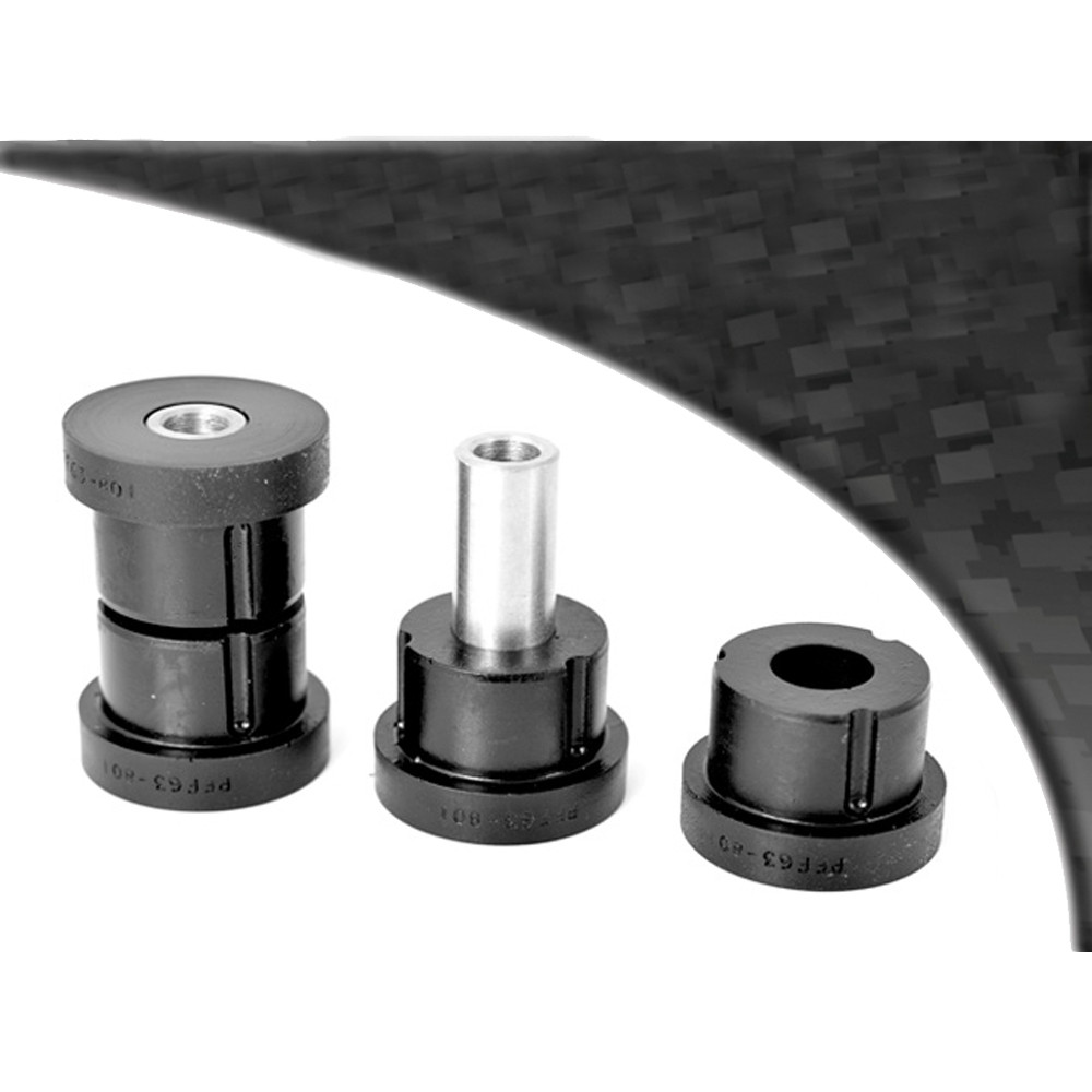 Powerflex Bushing Black Front Lower Shock Mounting Bush Rover 800 (2 Pieces) - PF-F63802-2N - PFF63-802BLK - 5055676507518