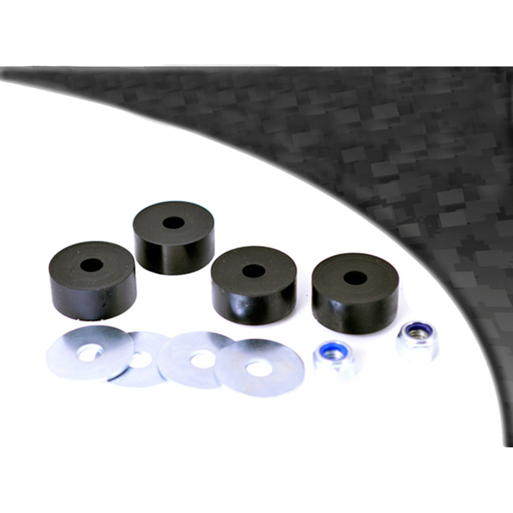 Silent-Bloc Powerflex Black Barra Anti-Rollio Anteriore Opel Astra / Vectra (2 Pezzi) - PF-F80408-2N - PFF80-408BLK - 5055676514691