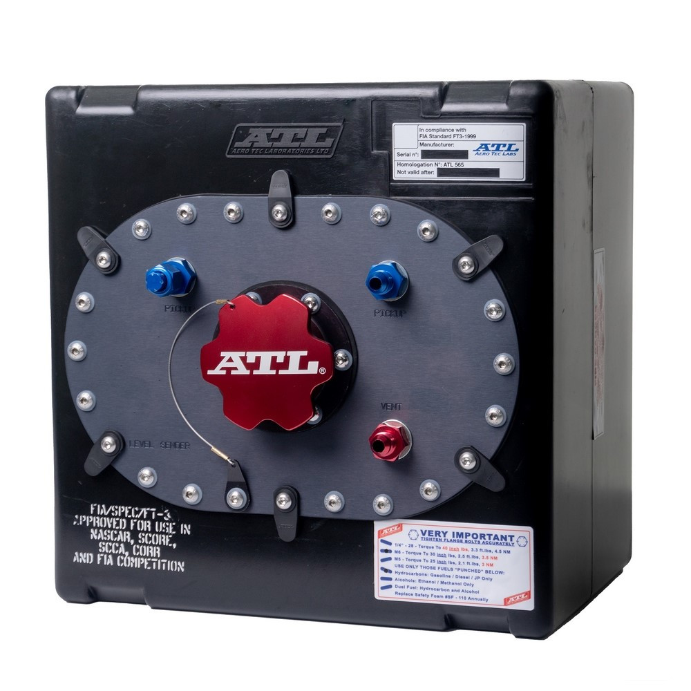 Flexibler Benzintank ATL SA-AA-240 20L Abmessungen 329x329x225mm FIA (Platine 6x10) - ATL-SA-AA-240 - SA-AA-240 - 3666618120607