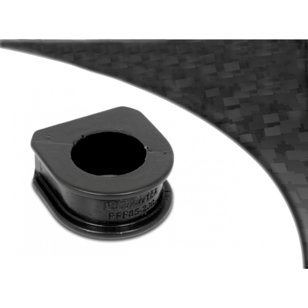 Silent-Bloc Powerflex Black Fissaggio Scatola dello Sterzo Volkswagen Golf 1 (1 Pezzo) - PF-F85230N - PFF85-230BLK - 5055676514165