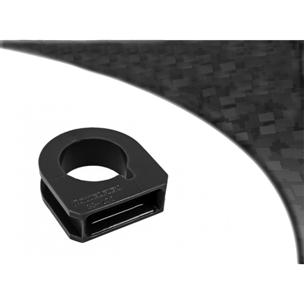 Silent-Bloc Powerflex Black Zahnstange Volkswagen Golf 2 Durchmesser 15mm (1 Stück) - PF-F85233N - PFF85-233BLK - 5055676515155