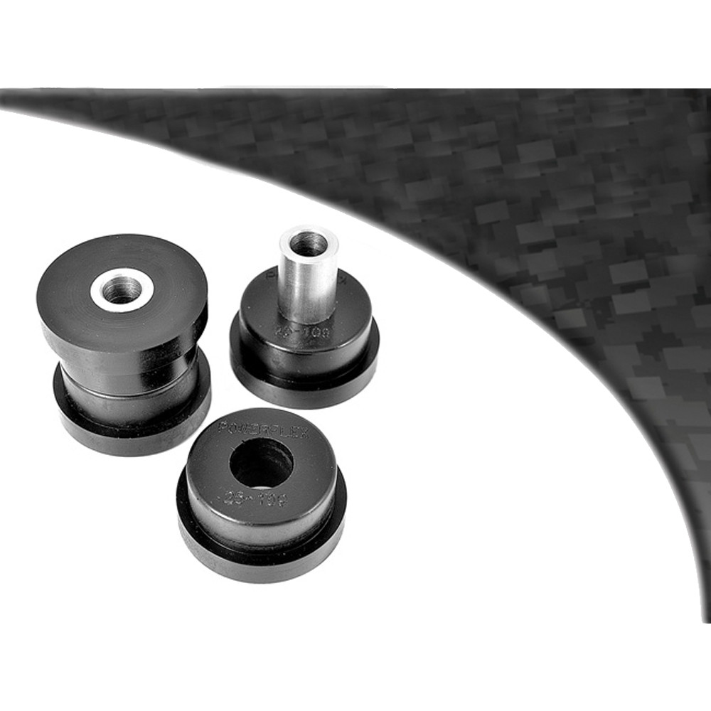 Silent-Bloc Powerflex Black Stopper Stoßdämpfer hinten Honda Civic EG4 / 5 / 6 (2 Stück) - PF-R25109-2N - PFR25-109BLK - 5055676520395