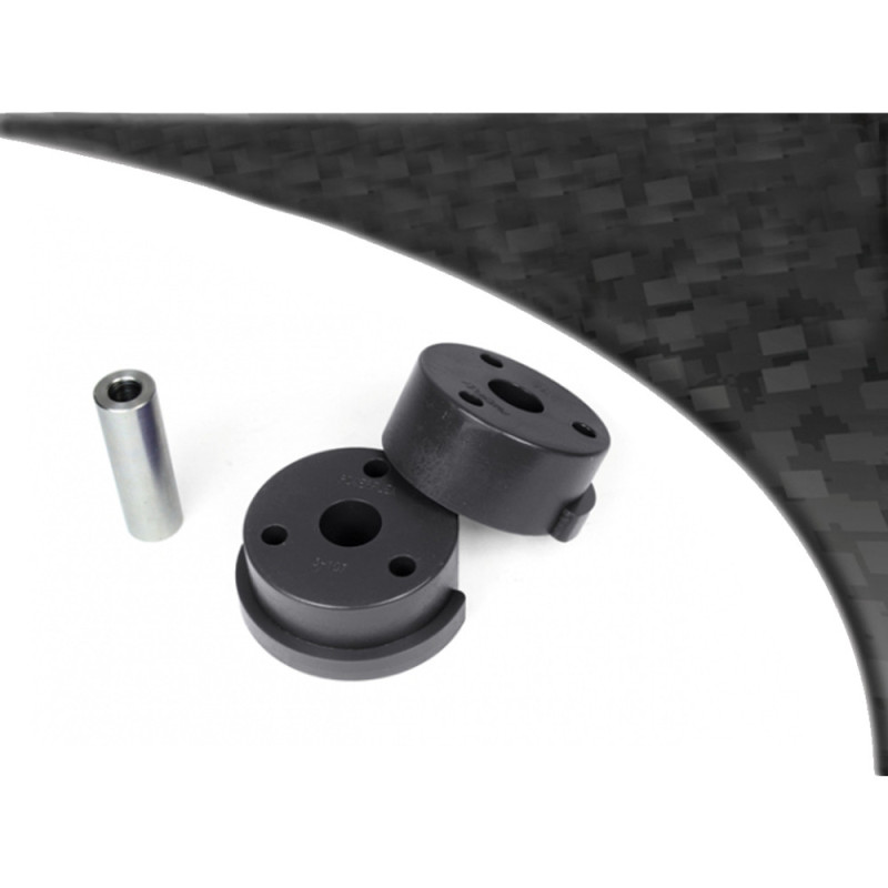 Silent-Bloc Powerflex Black Supporto Diferenziale Posteriore Audi 80 / 90 (1 Pezzo) - PF-R03107N - PFR3-107BLK - 5055676500663