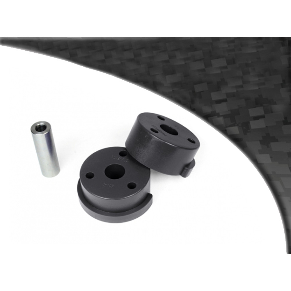Silent-Bloc Powerflex Black Halter Hinteres Differential Audi 80 / 90 (1 Stück) - PF-R03107N - PFR3-107BLK - 5055676500663