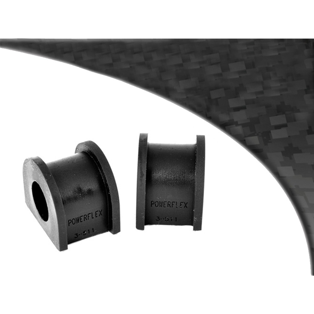 Silent Bloc Powerflex black series barra antirollio posteriore 16 mm / VW Golf 4 4Motion (coppia) - PF-R03511-16-2N - 5055676522887