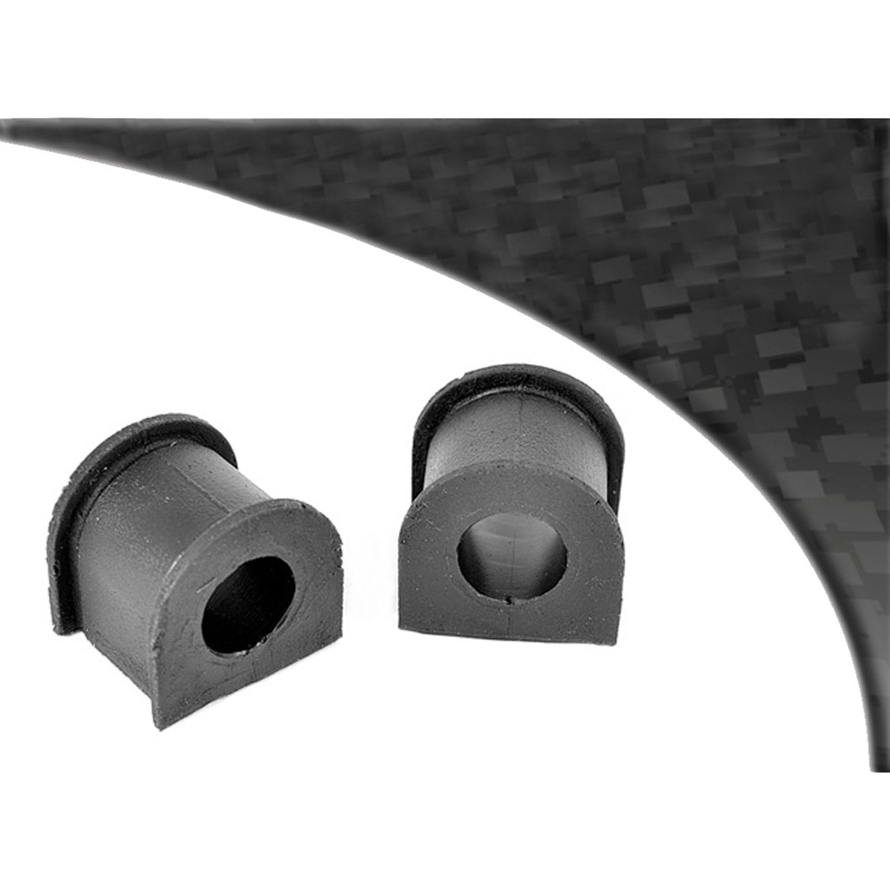 Powerflex Bushing Black Rear Anti-Roll Bar Rover MGF -2002 18mm (2 Pieces) - PF-R42225-2N - PFR42-225BLK - 5055676522962