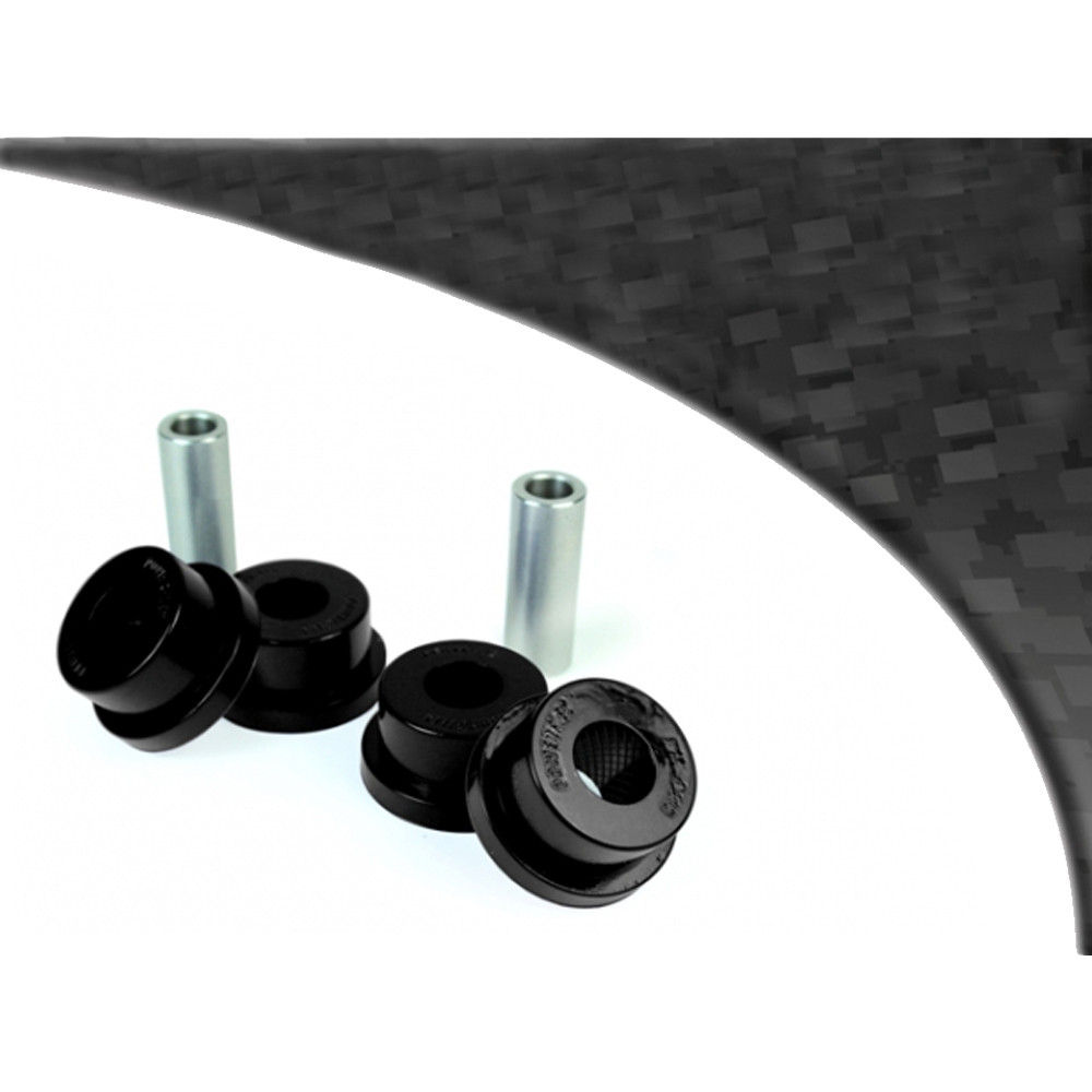 Silent-Bloc Powerflex Black Ammortizzatore Posteriore Mitsubishi Evo 4 / 5 / 6 / 7 (2 Pezzi) - PF-R44112-2N - PFR44-112BLK - 5055676516374