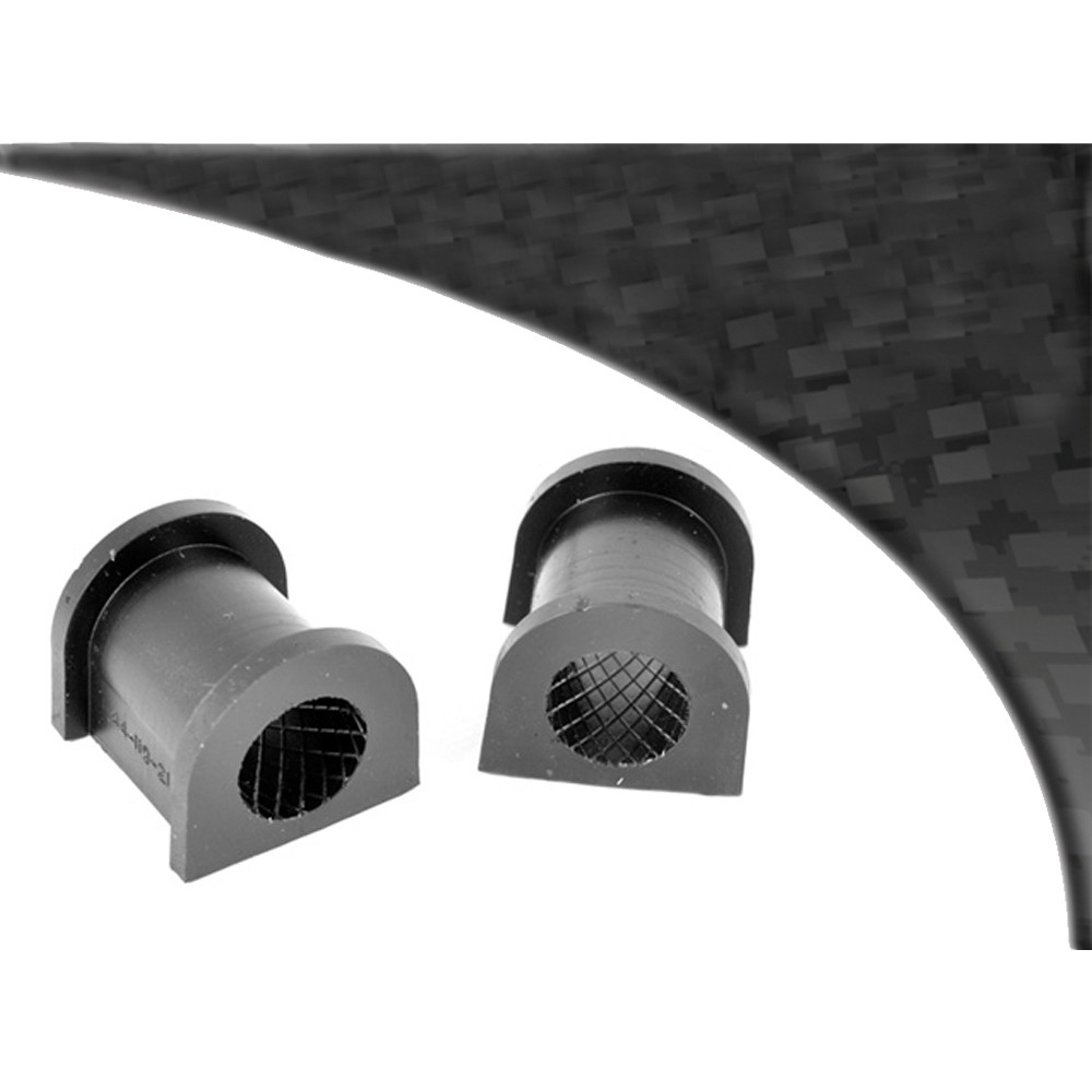 Silent-Bloc Powerflex Black Hinterer Querlenker Mitsubishi Evo 4 / 5 / 6 / 7 21mm (2 Stück) - PF-R4411921-2N - PFR44-119-21BLK - 5055676519887