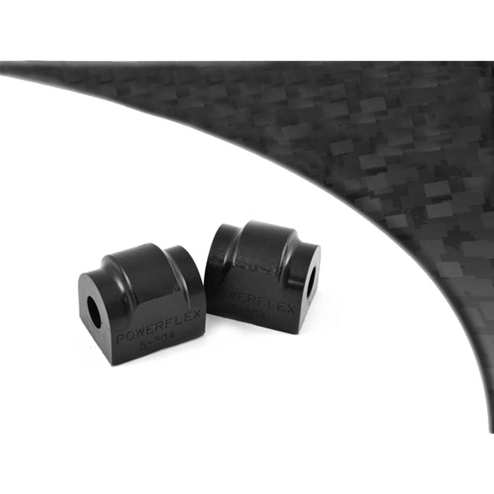 Silent-Bloc Powerflex Black Arm Anti-Roll-Stange hinten 14mm BMW E39 (2 Stück) - PF-R550414-2N - PFR5-504-14BLK - 5055676523105