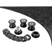 Silent-Bloc Powerflex Black Bras Supérieur Arrière Intérieur Porsche 996 1997-2005 (2 Pièces)