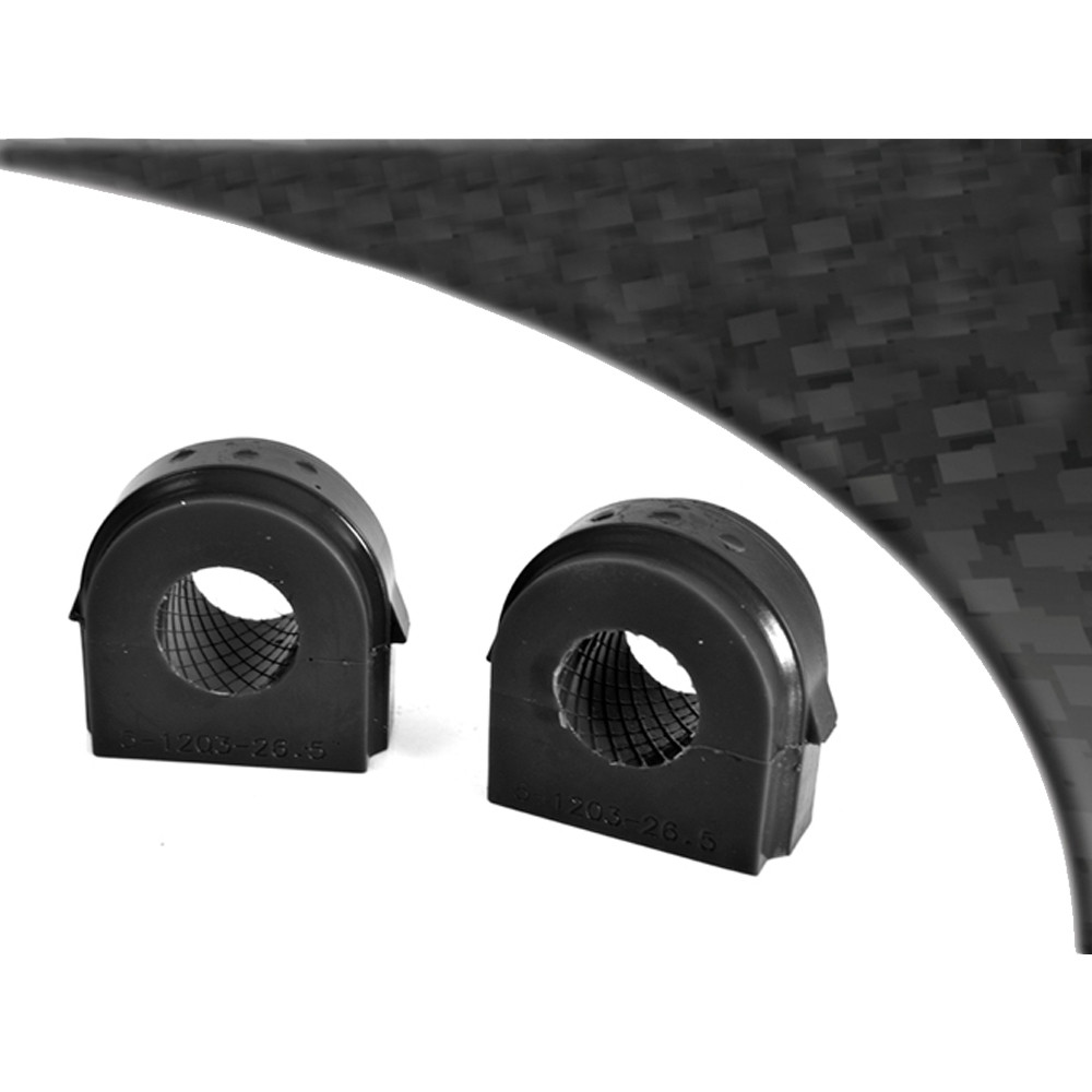 Silent Bloc Powerflex Black Barra Anti-Rollio BMW E90 M3 26.5MM (2 pezzi) - PF-F51203265-2N - PFF5-1203-26.5BLK - 5055676525055