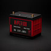 Lithium Atomic Batteries Hyperion 60 Lithium-Ionen LiFePO4 12V Hochleistungsbatterien 60Ah
