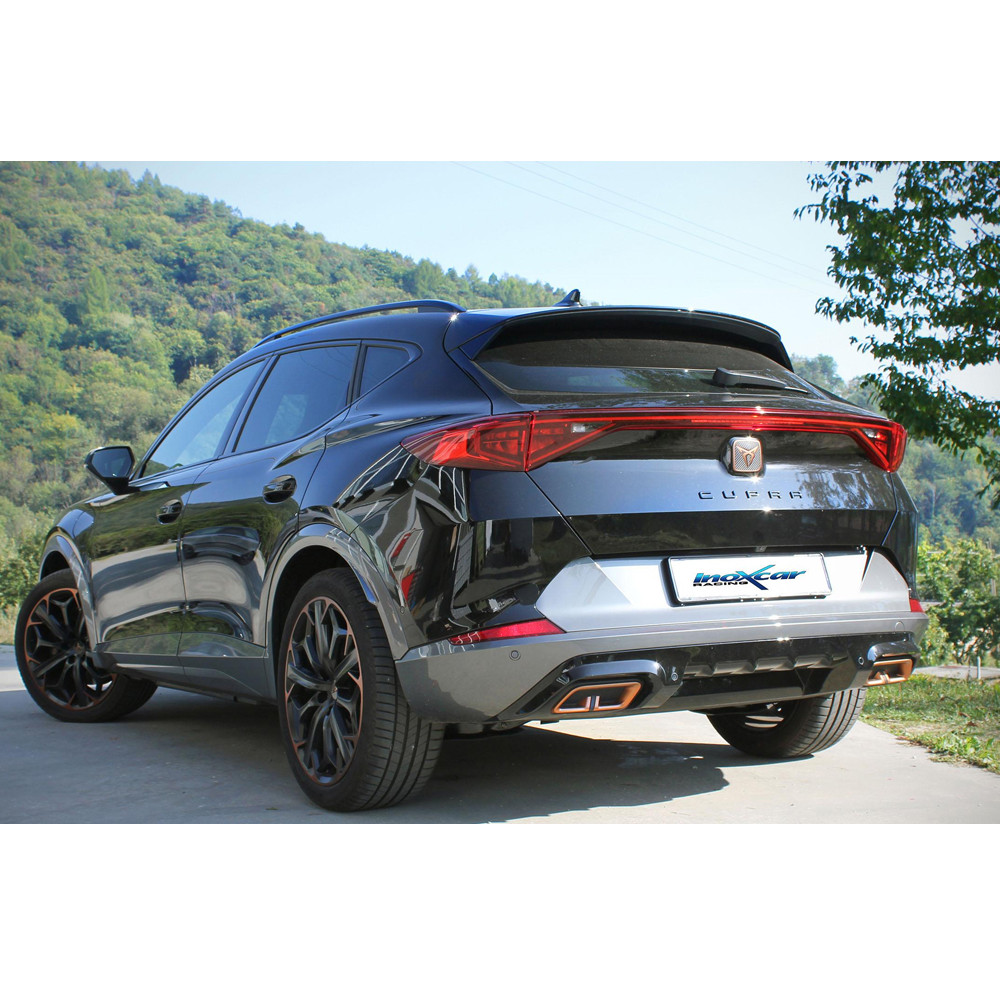 Posteriore senza silenziatore Inoxcar Cupra Formentor 1,5 Multilink dopo 2021 - IC-CUFOR04 - CUFOR.04 - 3666618121628