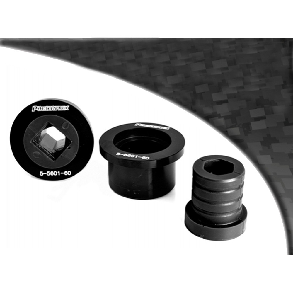 Silent Bloc Powerflex Black Bras Avant Inférieur Arrière BMW E46 M3 (2 Pièces) - PF-F55601M3-2N - PFF5-5601M3BLK - 5055676524874