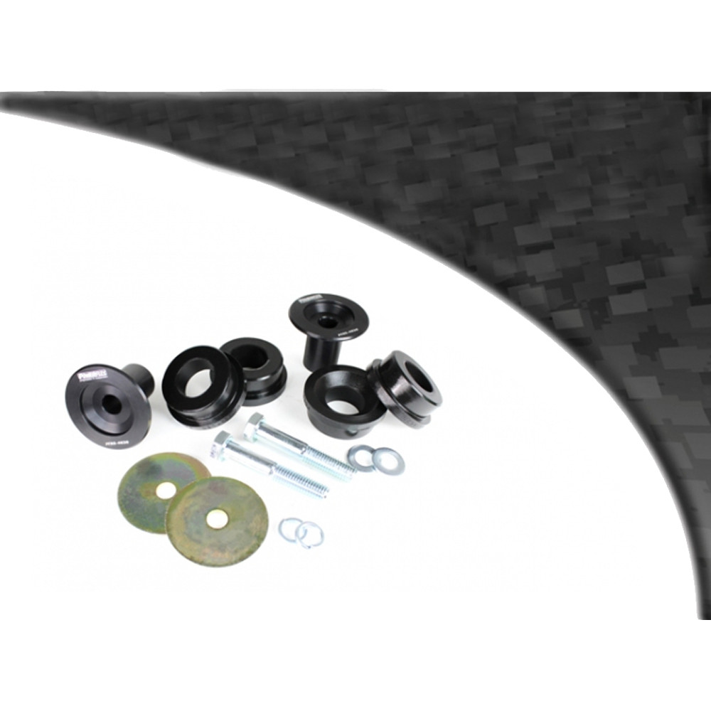 Silent Bloc Powerflex Black Differential Hinterachse Hinterachse BMW E46 M3 (2 Stück) - PF-R54620-2N - PFR5-4620BLK - 5055676520685