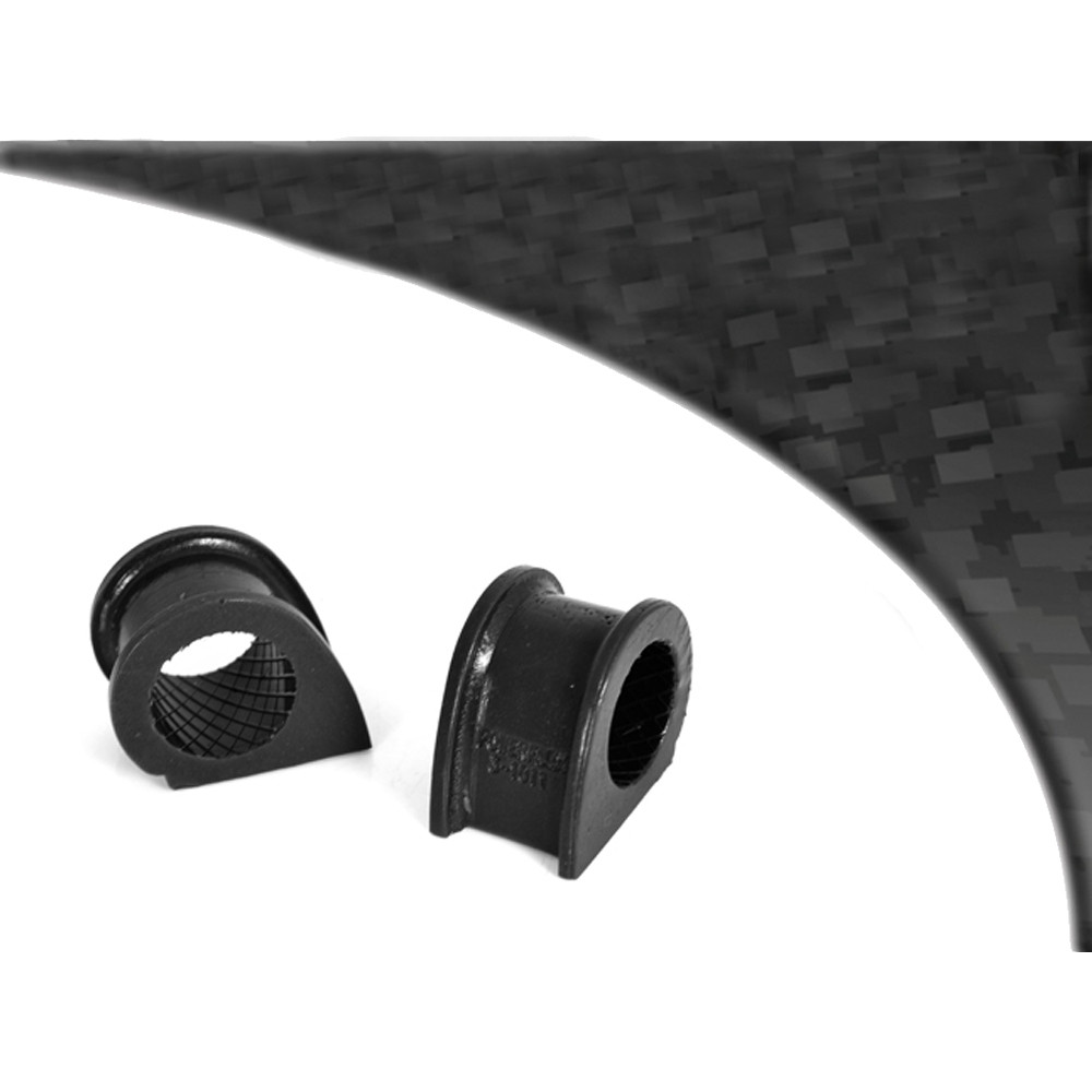 Powerflex Bushing Black Front Anti-Roll Bar Audi 80/90 25mm (2 Pieces) - PF-R03101125-2N - PFR3-1011-25BLK - 5055676527530
