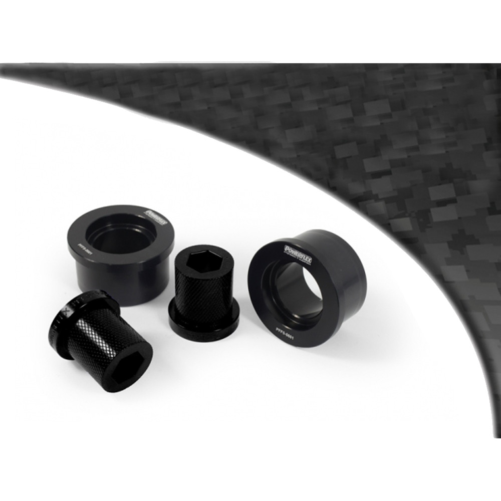 Silent Bloc Powerflex Black Braccio Anteriore Inferiore Posteriore BMW E46 1999-2006 - PF-F55601-2N - PFF5-5601BLK - 5055676524850