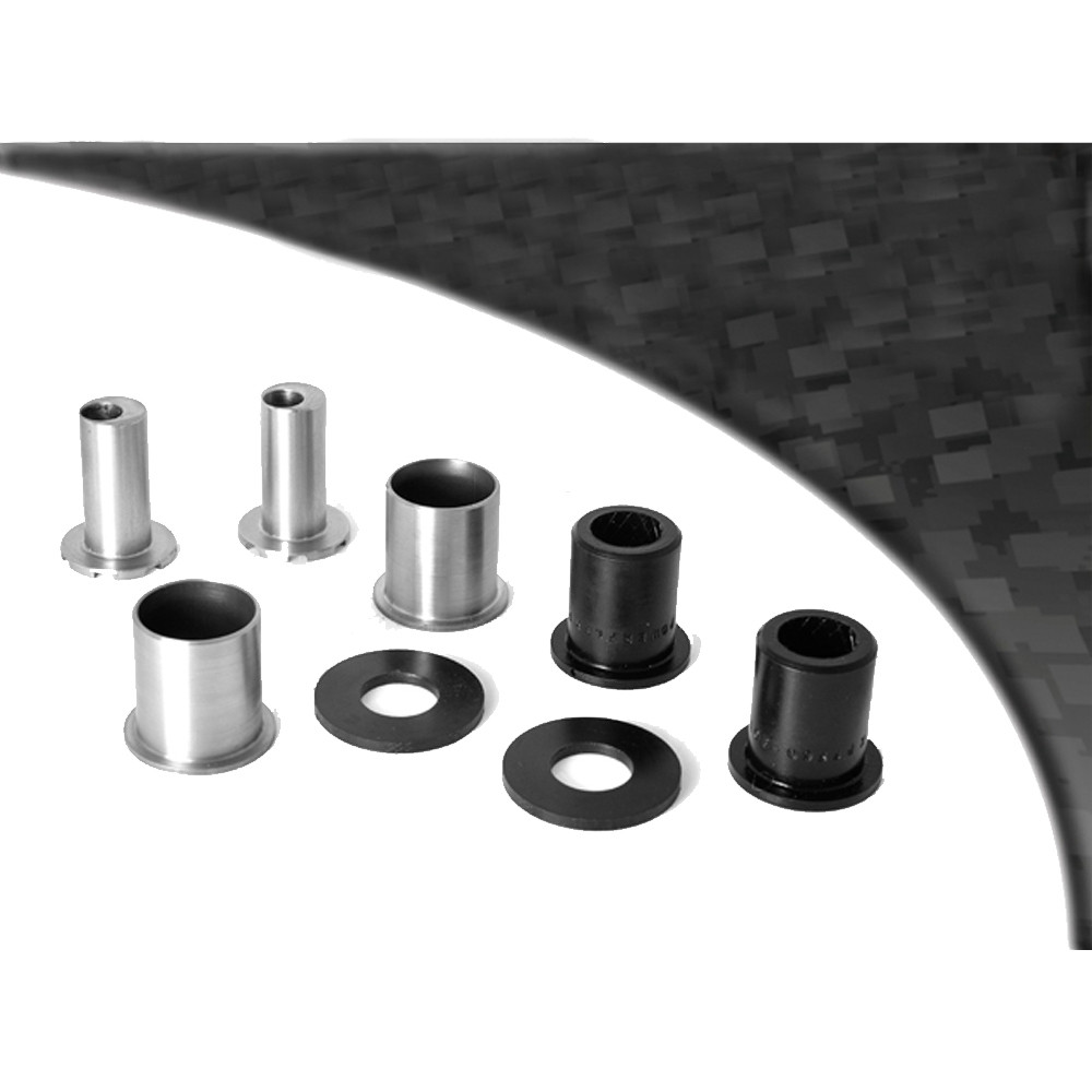 Powerflex Black Avant Bras Avant Renault Clio 3 RS 05-12 (2 Pièces) - PF-F60801G-2N - PFF60-801GBLK - 5055676527639