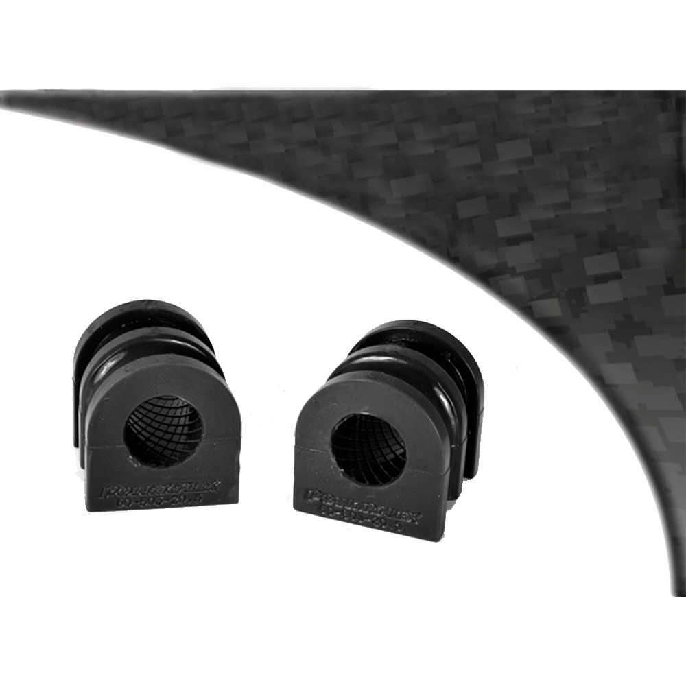 Powerflex Black Barre Anti-Roulis 20.5 Renault Clio 3 RS 2005-2012 (2 Pièces) - PF-F60803205-2N - PFF60-803-20.5BLK - 5055676527714