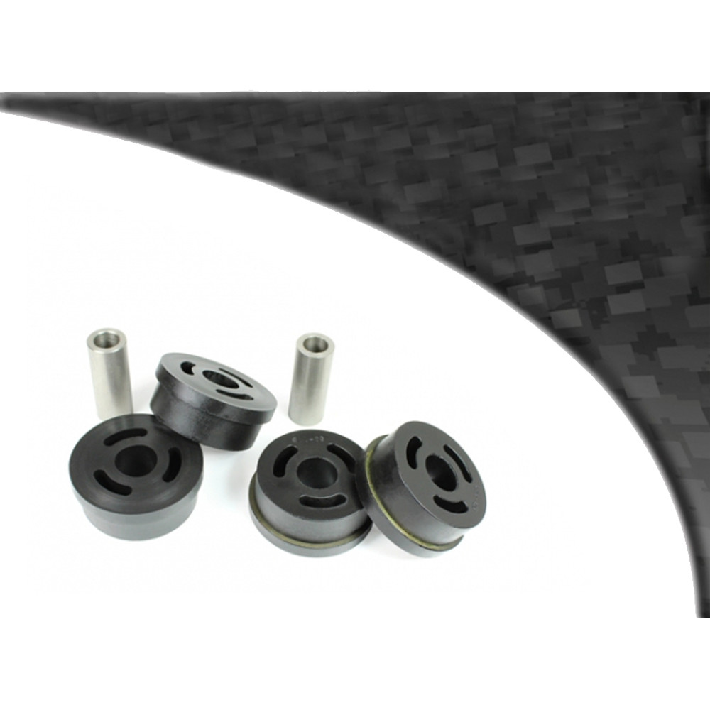 Silent Bloc POWERFLEX BLACK Subaru GT Querträger Brücke Rechts + Links 1993-2000 (2 Stück) - PF-R69118-2N - PFR69-118BLK - 5055676515421